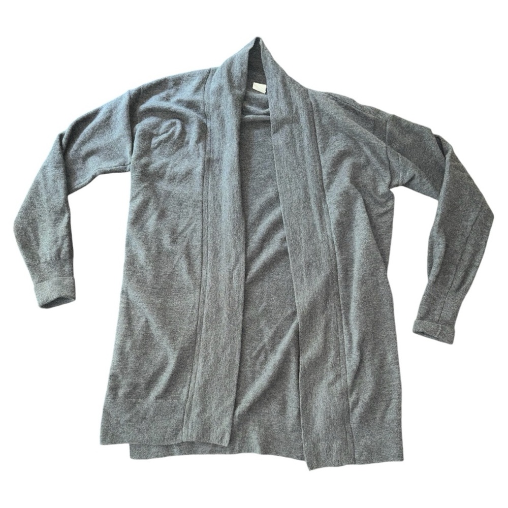 Gap Heather Grey Cardigan Sweater